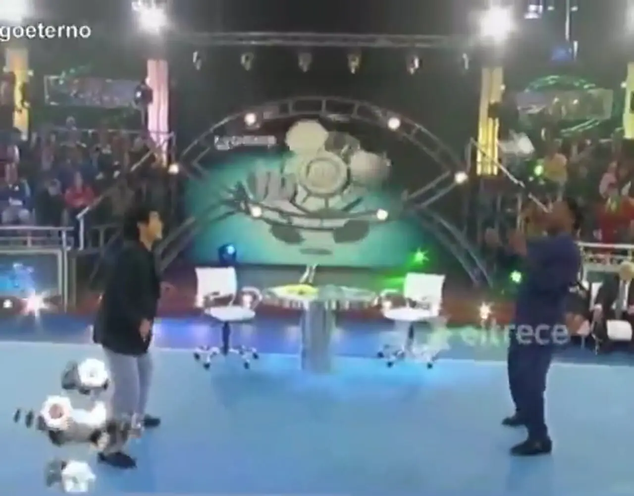 ویدئو: پاسکاری دو پادشاه در برنامه تلویزیونی!