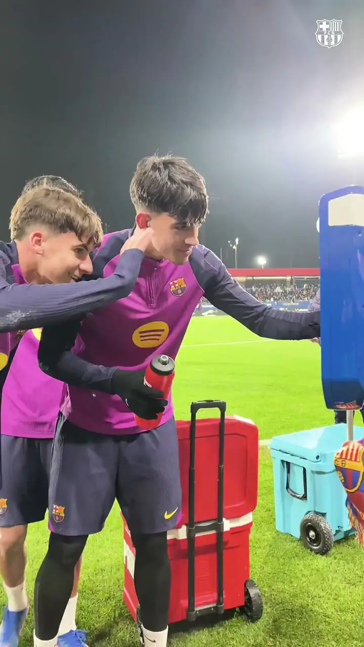 ویدئو: وقتی تمرین بارسا به لبخند بچهها وصل میشود