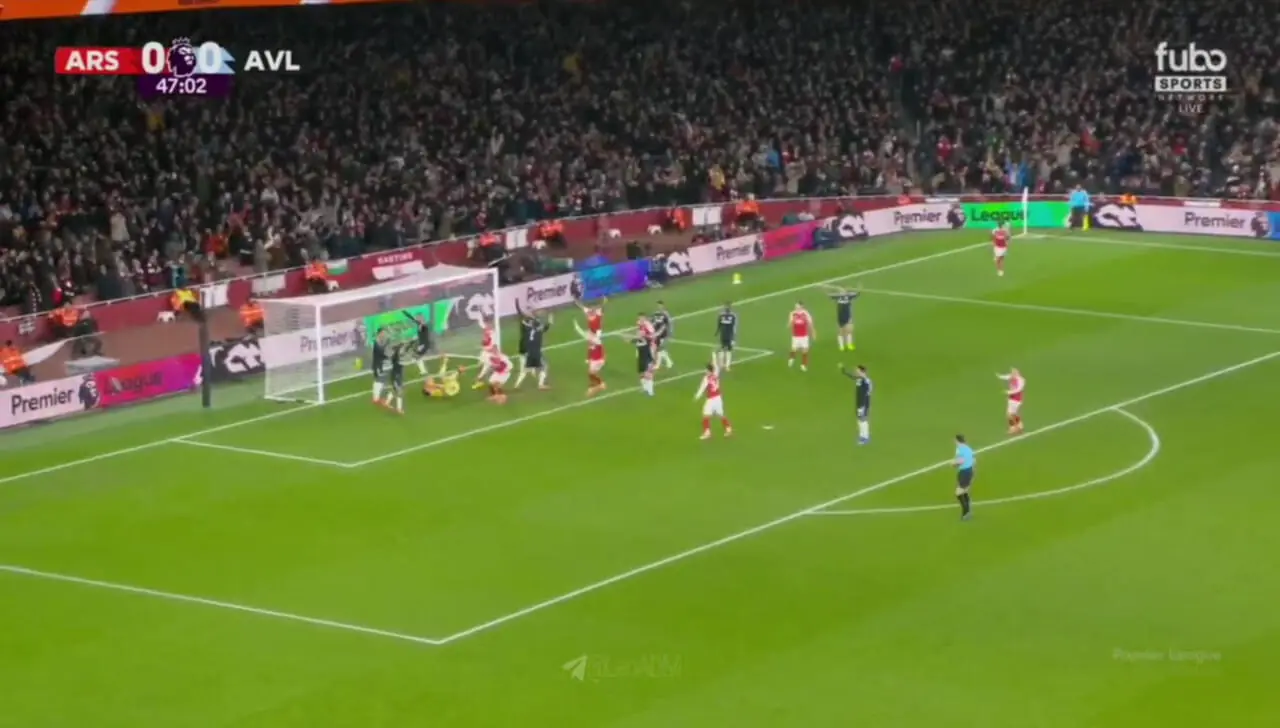 ویدیو: گل اول آرسنال به استون ویلا توسط گابریل