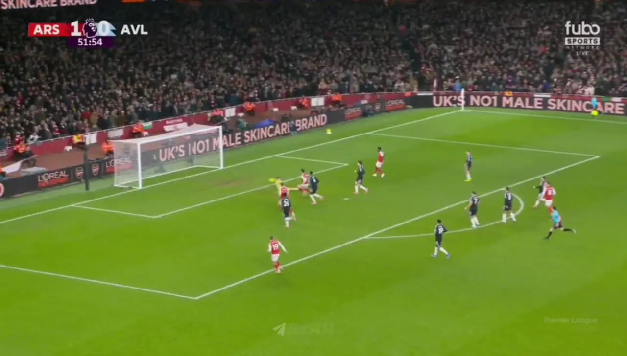 ویدیو: گل دوم آرسنال به استون ویلا توسط زوبیمندی