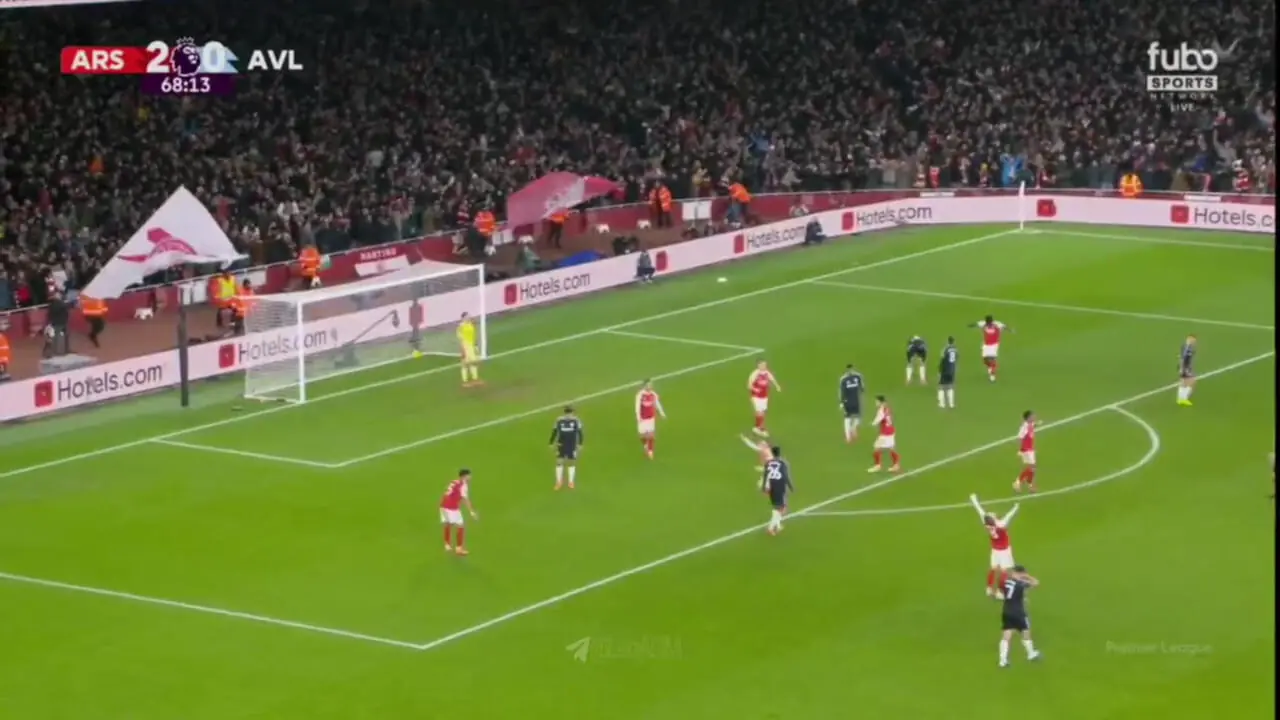 ویدیو: گل سوم آرسنال به استون ویلا توسط تروسارد