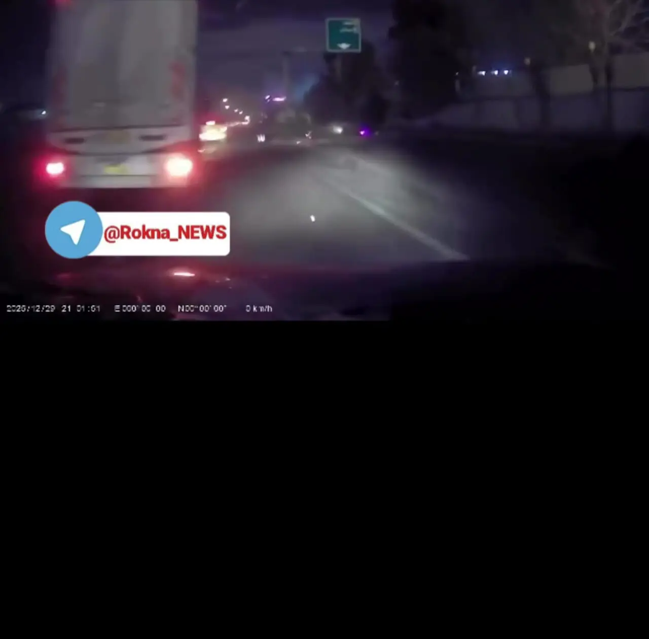 لحظه تصادف دلخراش شب گذشته خیابان دماوند که منجر به فوت ۴ نفر شد