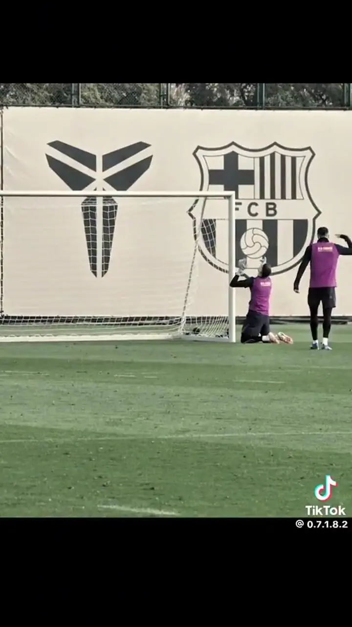 ویدئو: واکنش جالب خوان گارسیا در تمرین بارسا