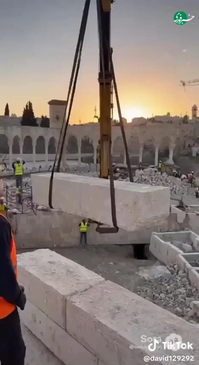 انتشار ویدئوی تحریک‌آمیز با هوش مصنوعی از تخریب در مسج الاقصی