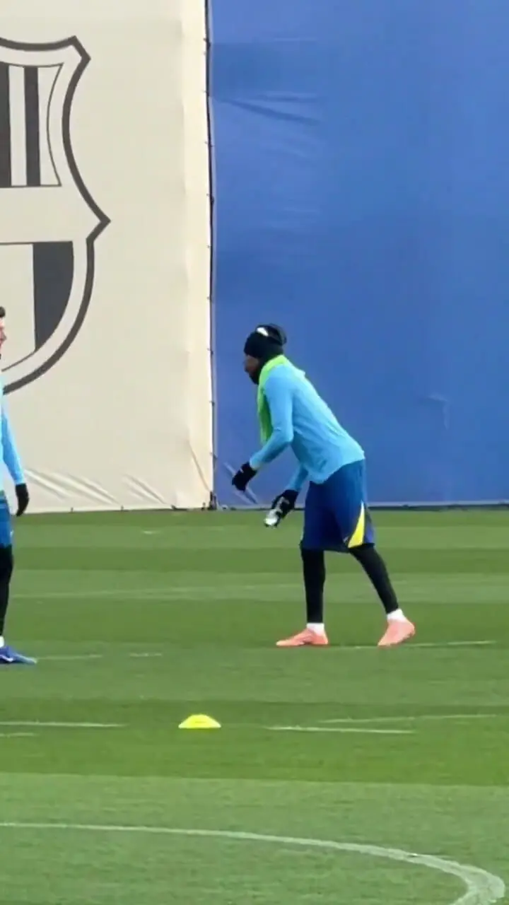 ویدئو: بازگشت یامال به تمرینات بارسا