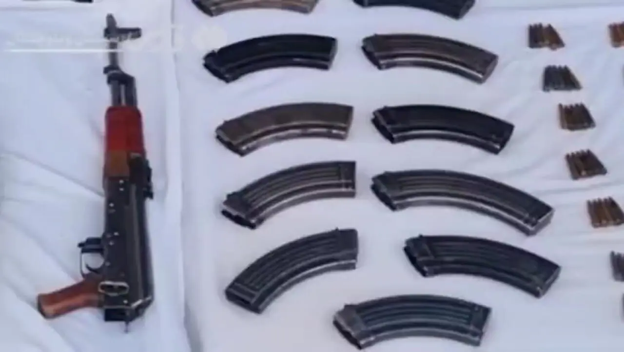 کشف آرپی‌جی، نارنجک و دوشکا از تروریست‌ها