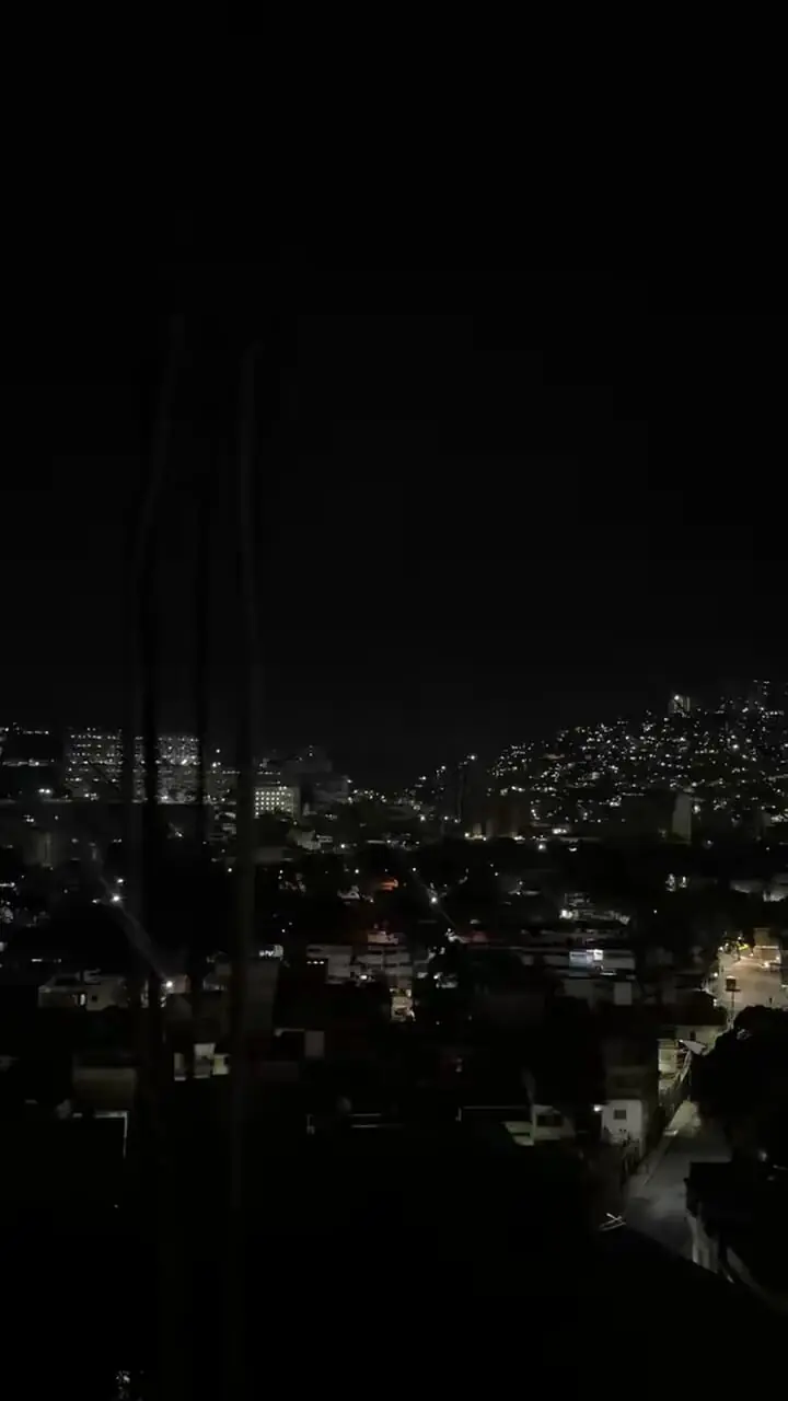 ویدئویی از آغاز حملات آمریکا به ونزوئلا