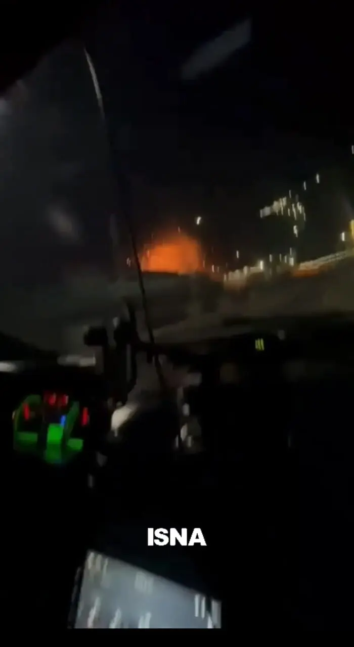 وقوع انفجارها در کاراکاس از نمای نزدیک