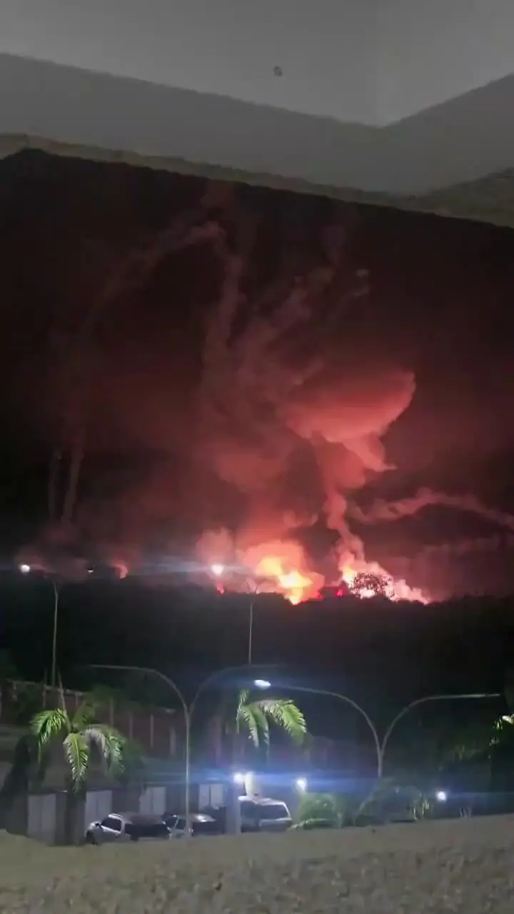 انفجارهای پیدرپی در ونزوئلا پس از حمله آمریکا؛ انبار مهمات هدف قرار گرفت