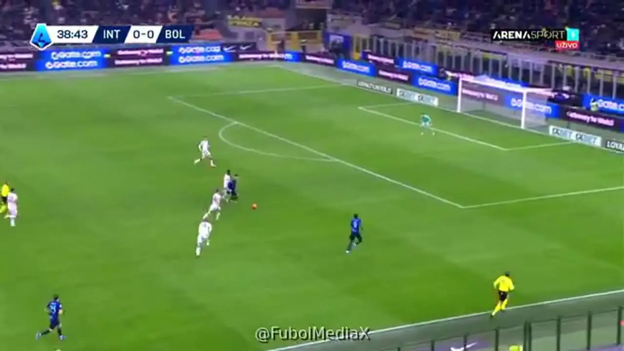 ویدیو: گل اول اینتر به بولونیا توسط زلنسکی