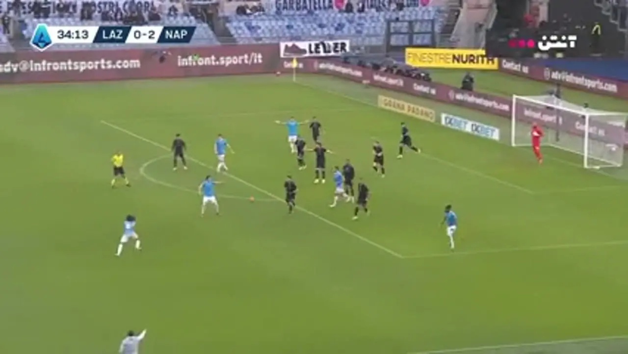 ویدیو: خلاصه بازی لاتزیو 0 - ناپولی 2