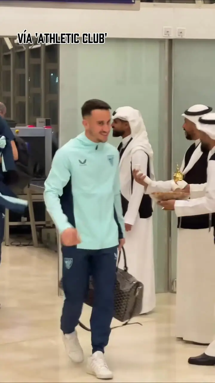 ویدئو: ورود اتلتیک بیلبائو به جده برای سوپرجام اسپانیا