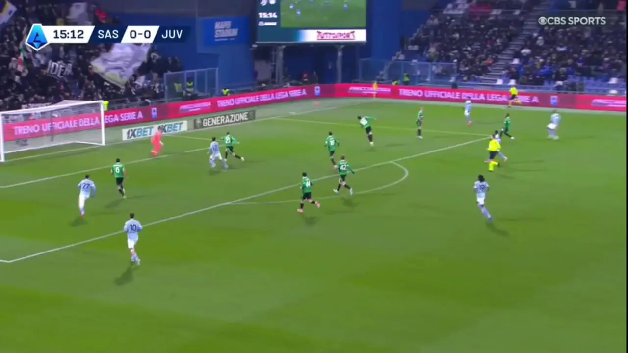 ویدیو: گل اول یوونتوس به ساسولو با گل به خودی طارق محرموویچ