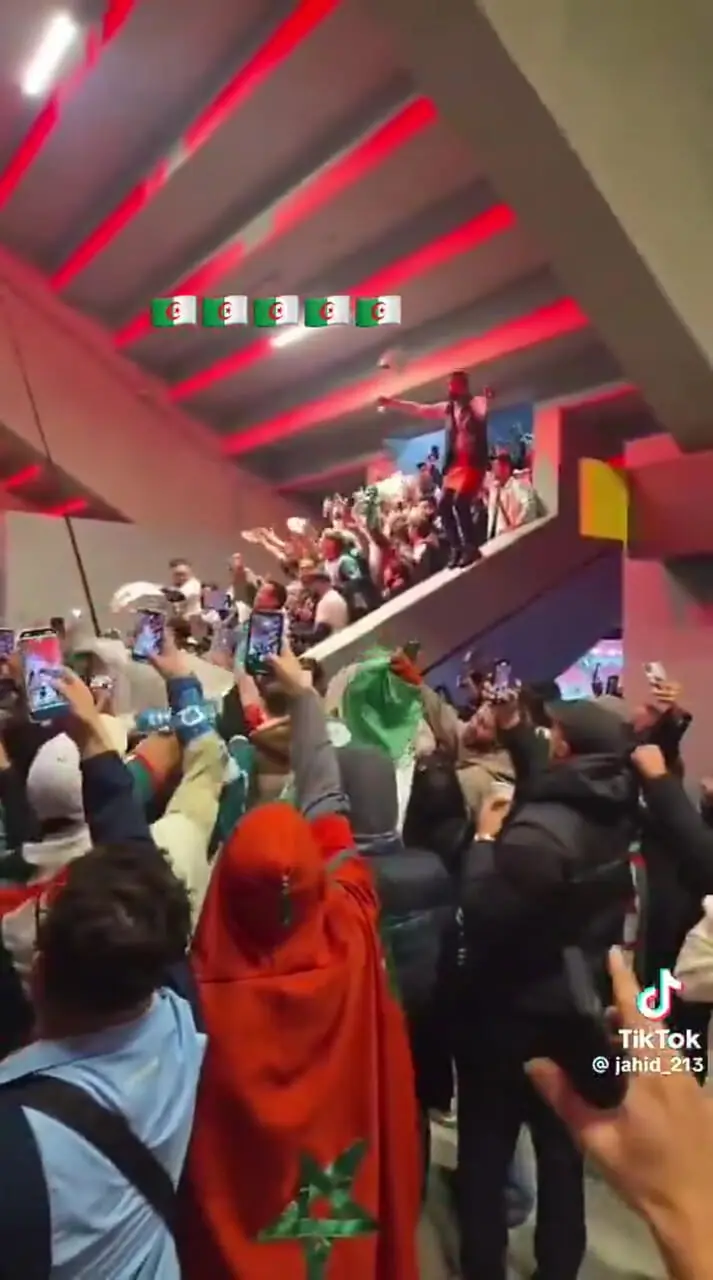 ویدئو: جشن الجزایری‌ها برای صعودِ لحظه آخر