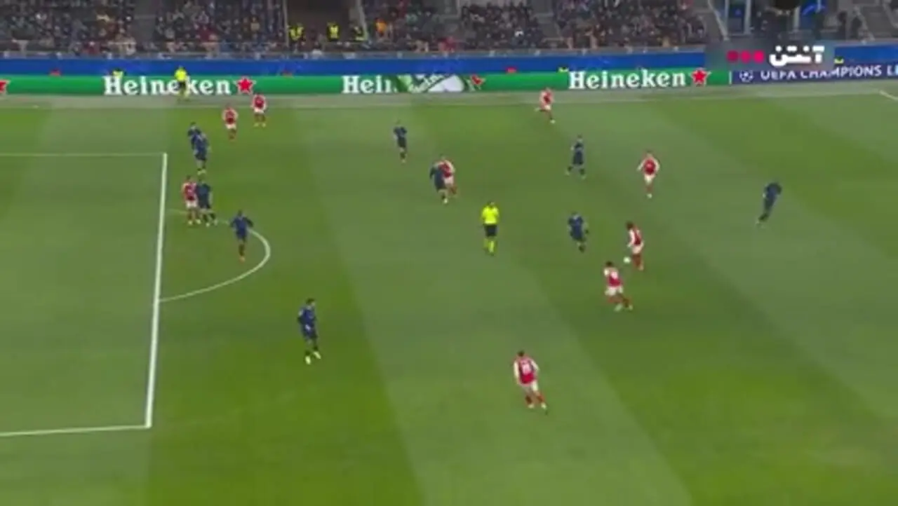 ویدیو: گل اول آرسنال به اینتر توسط ژسوس