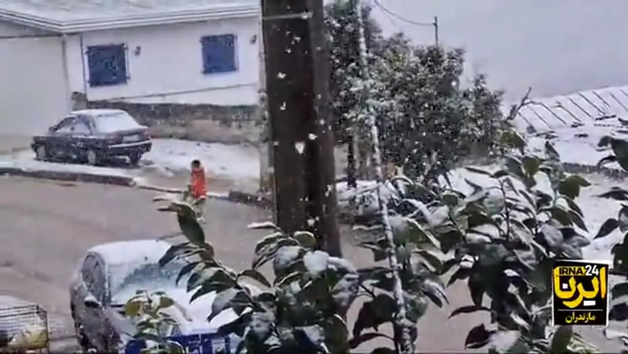 دمای بلده مازندران به منفی ۲۱.۴ رسید