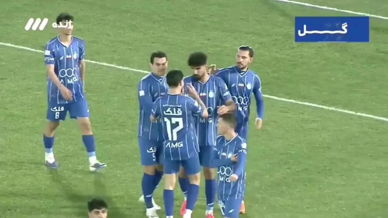 ویدیو: گل اول استقلال به استقلال خوزستان توسط فلاح