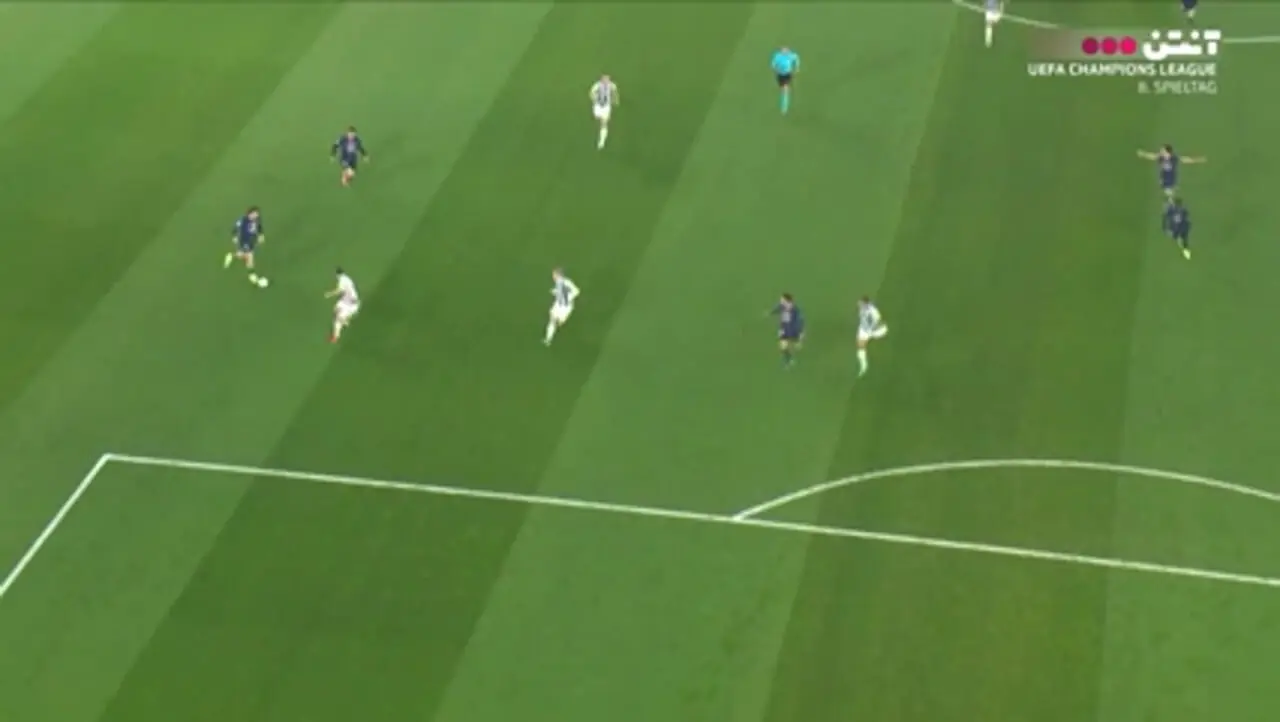 ویدیو: گل اول پاری سن ژرمن به نیوکسل توسط ویتینیا