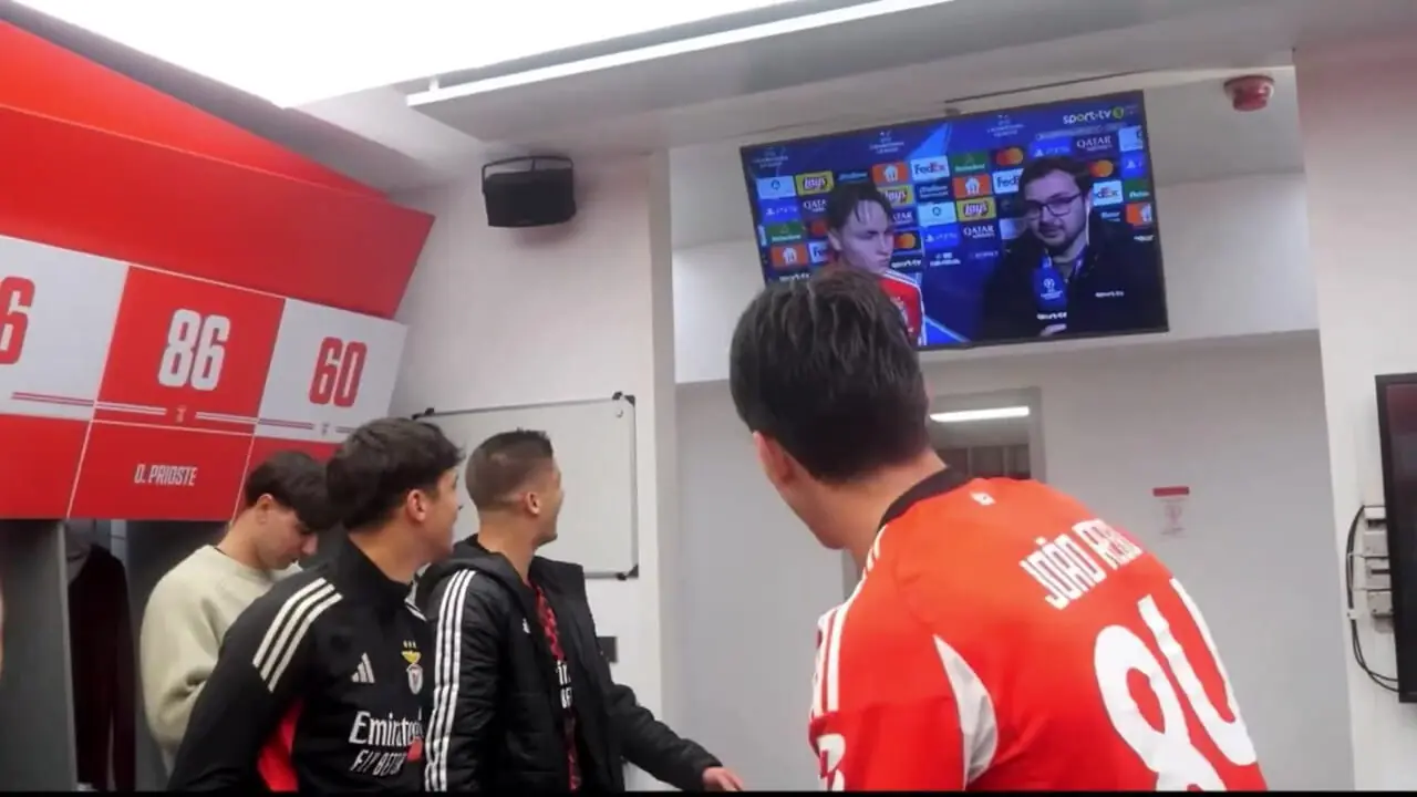 ویدئو: جنون مورینیو و بنفیکا پس از درهم‌کوبیدن رئال