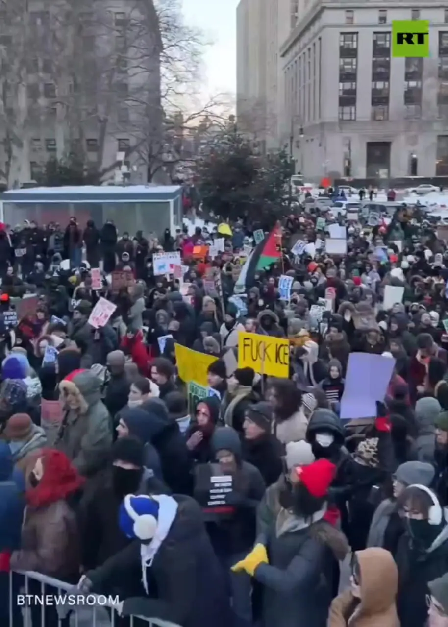 تظاهرات در نیویورک علیه سیاست مهاجرتی ترامپ