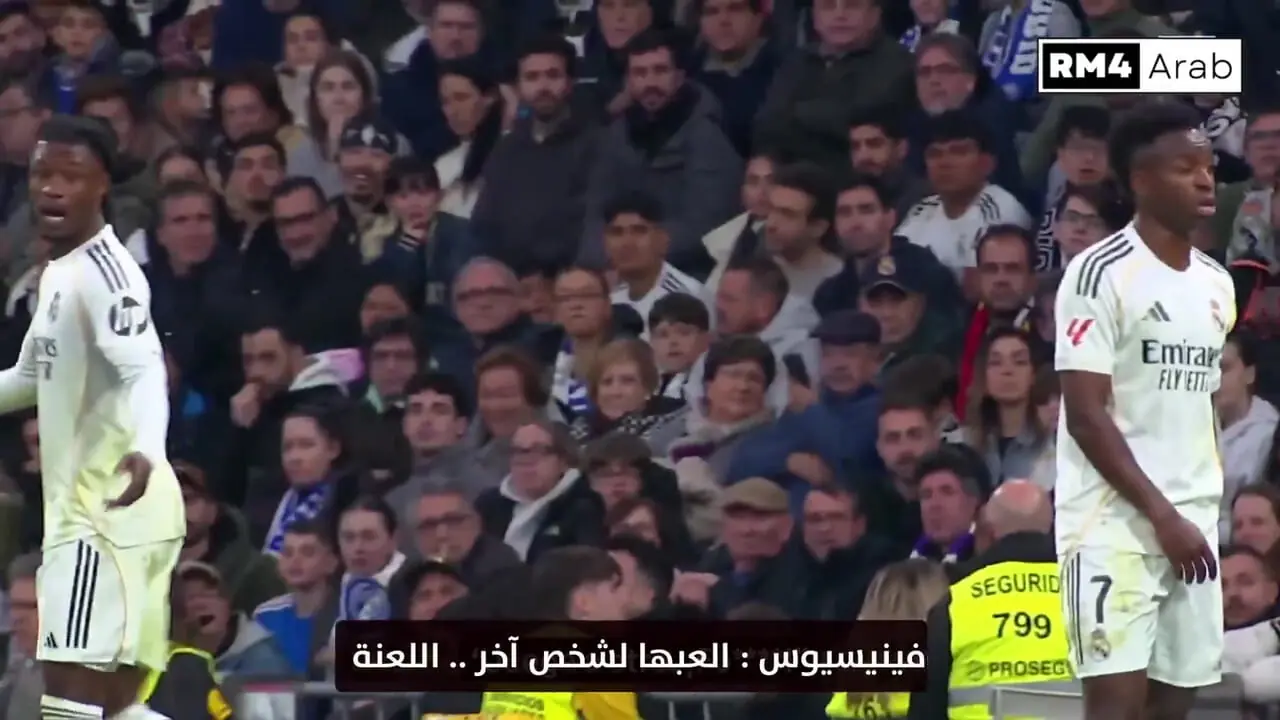 افشای جملات جنجالی وینیسیوس جونیور در میانه بازی رئال مادرید