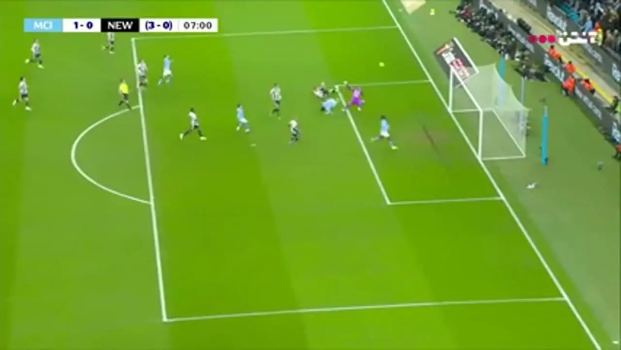 ویدیو: گل اول منچسترسیتی به نیوکاسل توسط مرموش