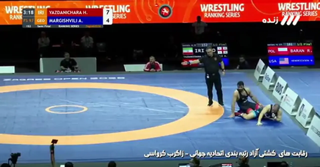 ویدئو: حسن یزدانی به فینال زاگرب صعود کرد