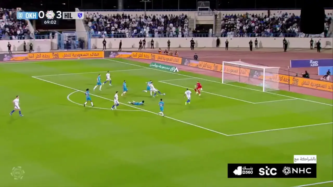 ویدیو: گل چهارم الهلال به الاخدود توسط مالکوم