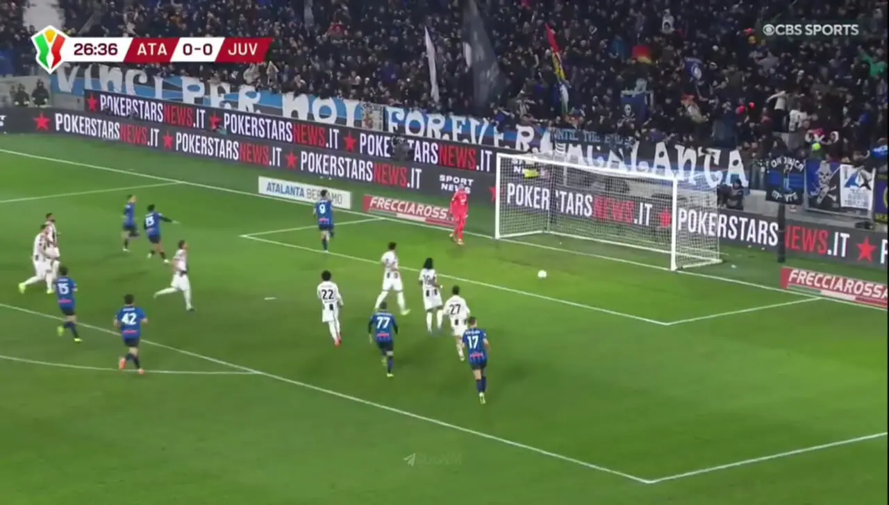 ویدیو: گل اول آتالانتا به یوونتوس توسط اسکاماکا