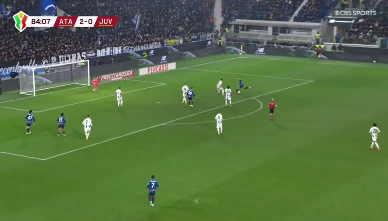 ویدیو: گل سوم آتالانتا به یوونتوس توسط پاشالیچ