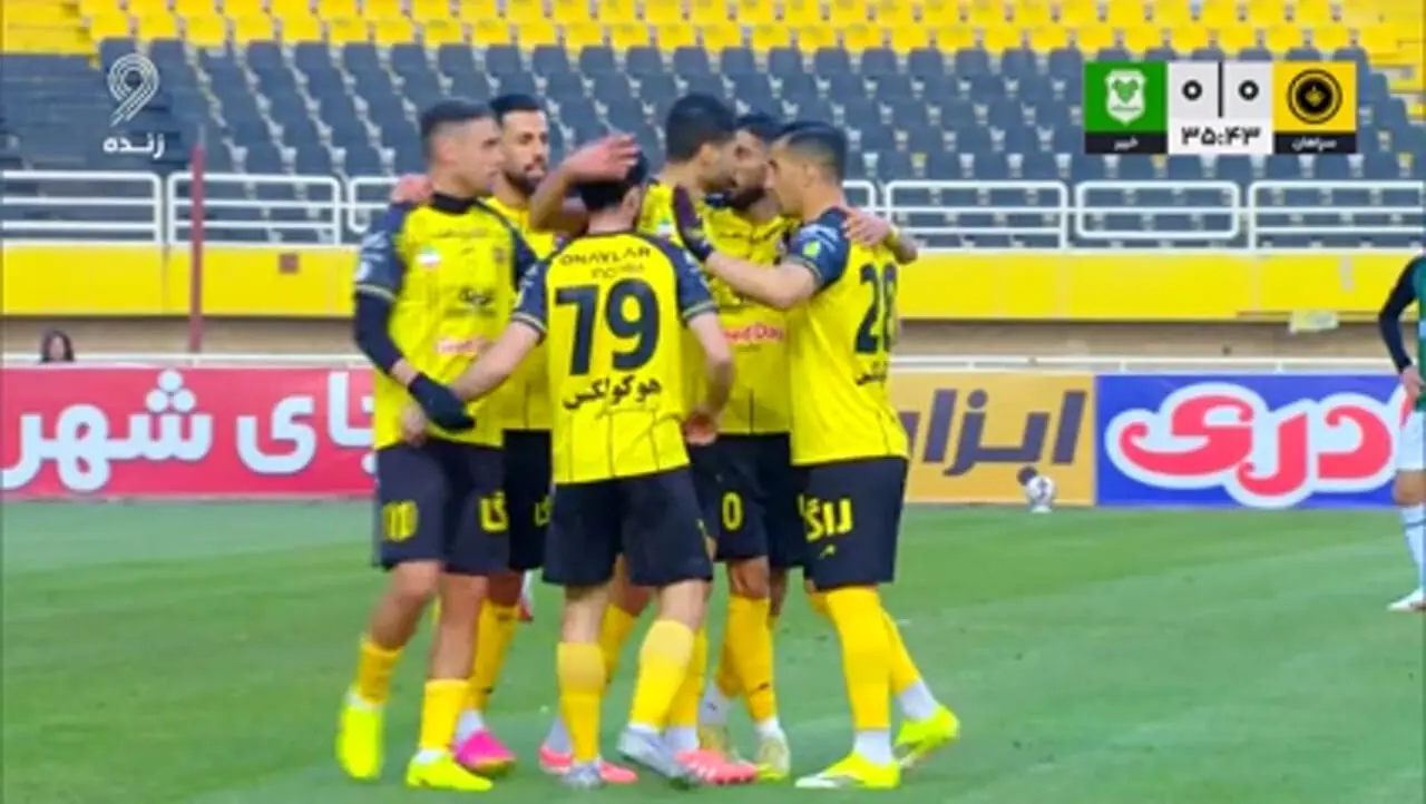 ویدیو: گل اول سپاهان به خیبر توسط محبی