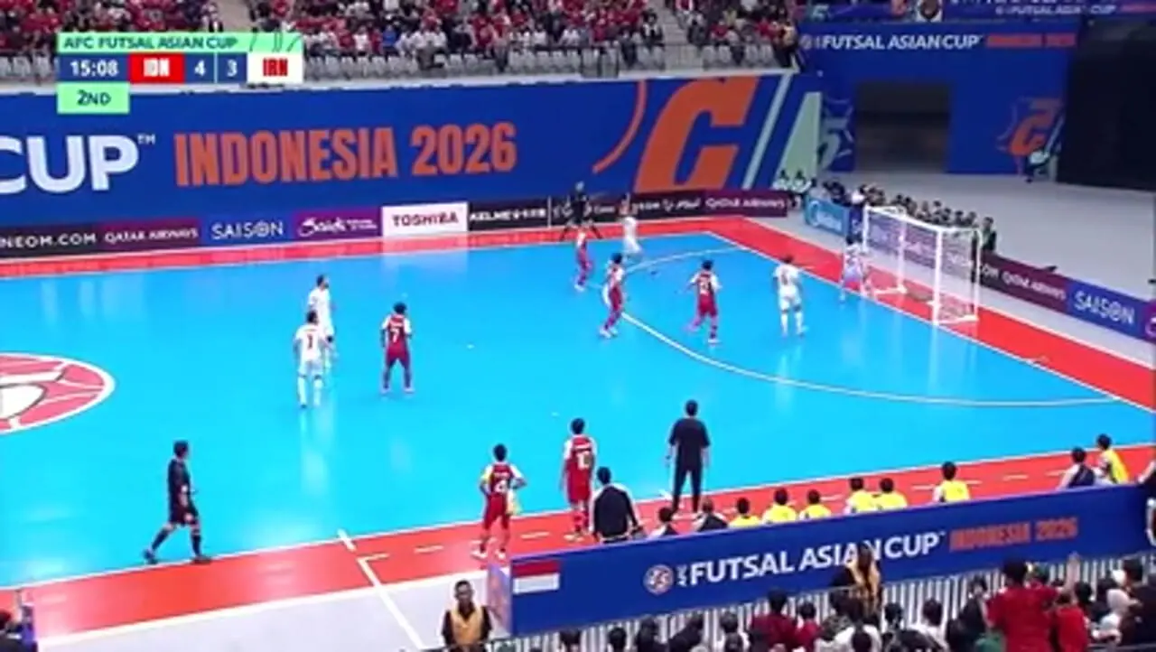 ویدیو: خلاصه فوتسال اندونزی 5(4) - ایران 5(5)