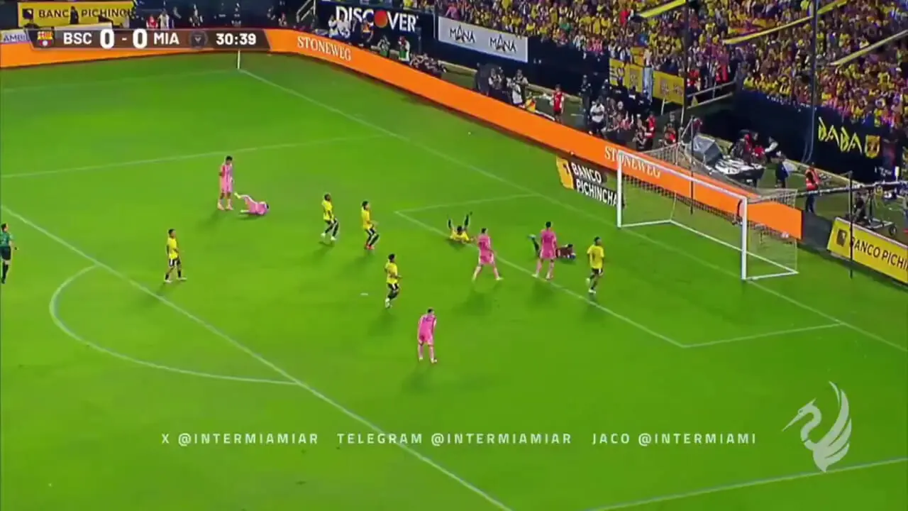 ویدئو: گلزنی مسی در شب تساوی اینترمیامی