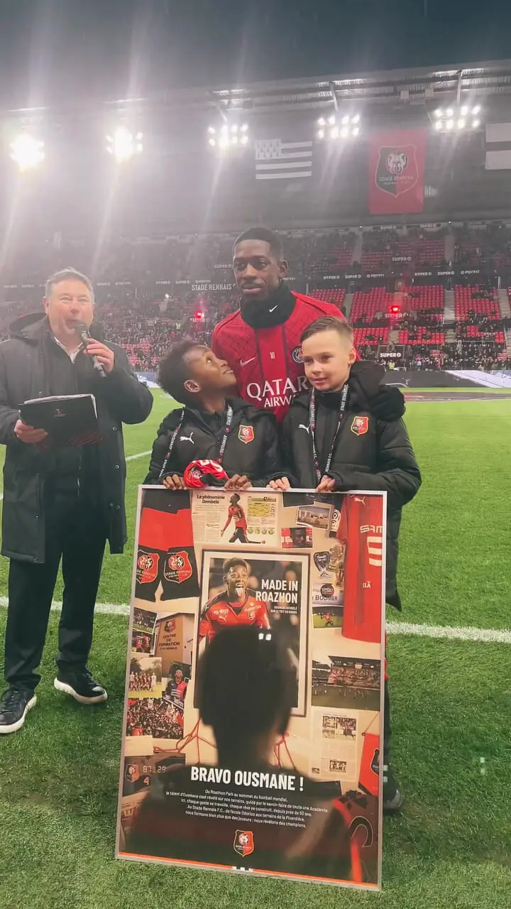 ویدئو: تجلیل باشگاه رن از برنده توپ طلا