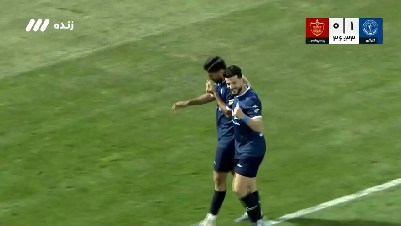 ویدیو: گل دوم گلگهر به پرسپولیس توسط پوریا لطیفیفر