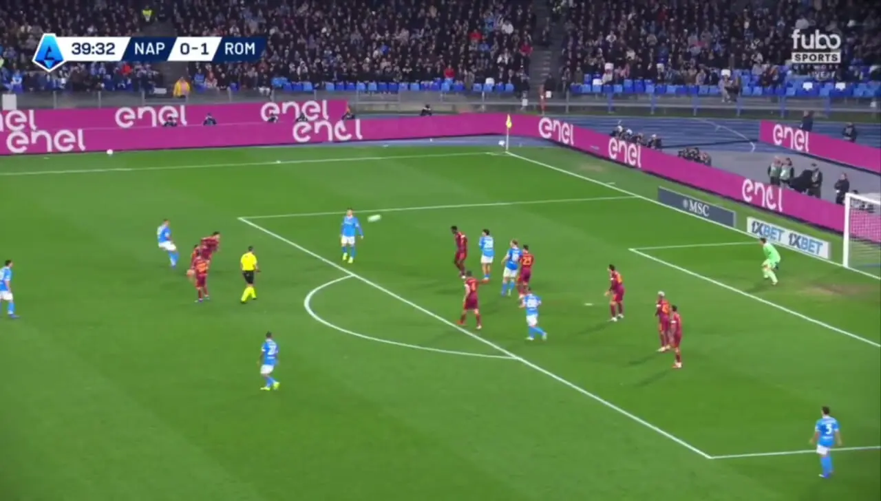 ویدیو: گل اول ناپولی به رم توسط اسپینازولا