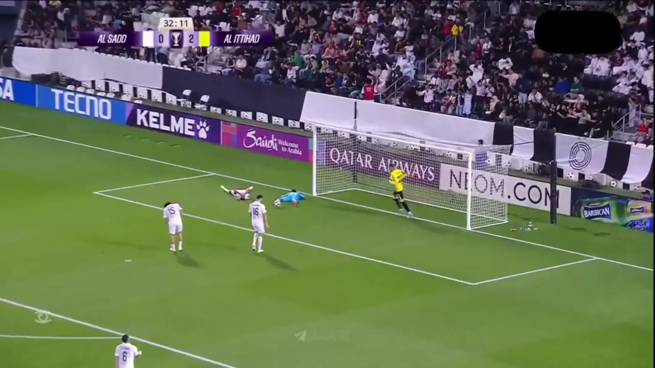 ویدیو: گل اول السد به الاتحاد توسط موخیکا