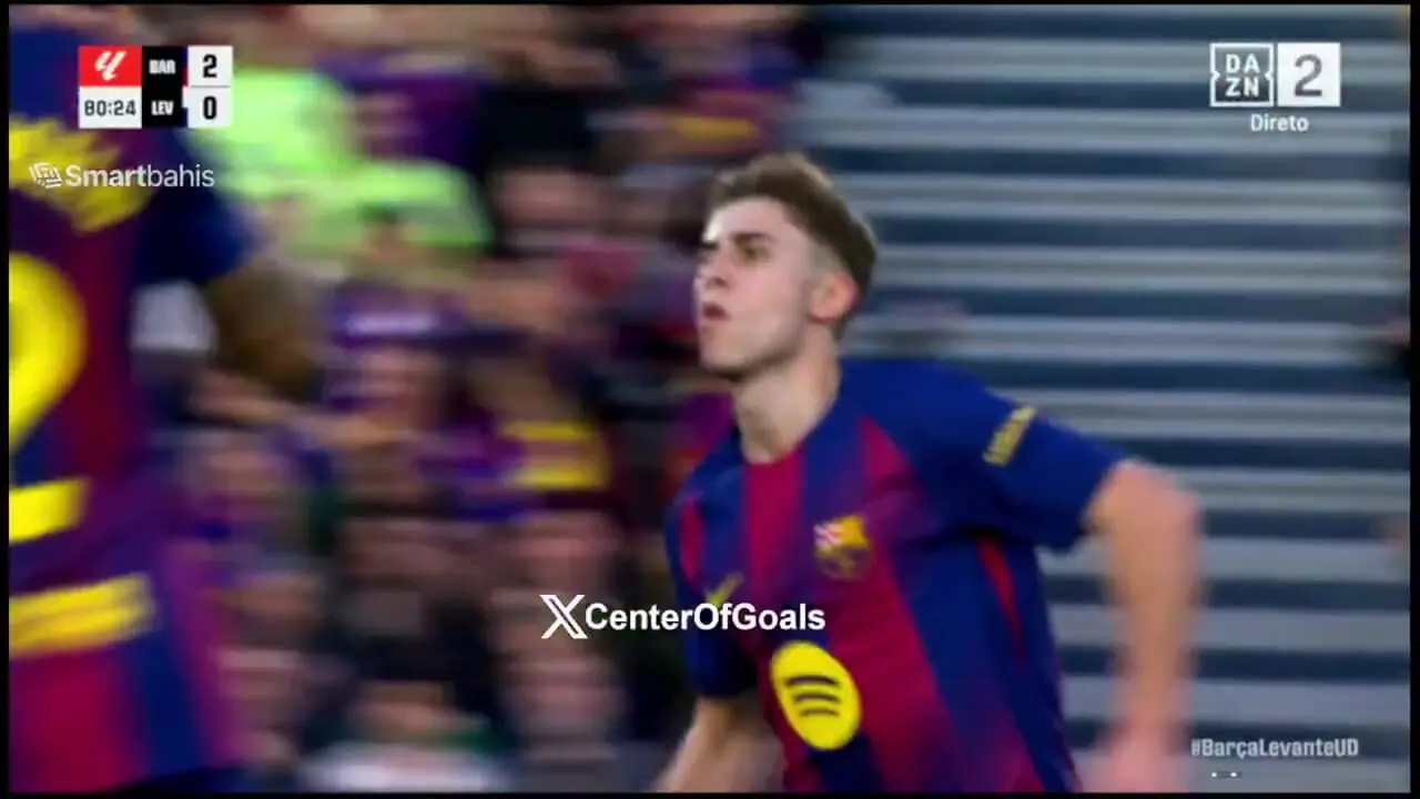 ویدیو: گل سوم بارسلونا به لوانته توسط لوپس