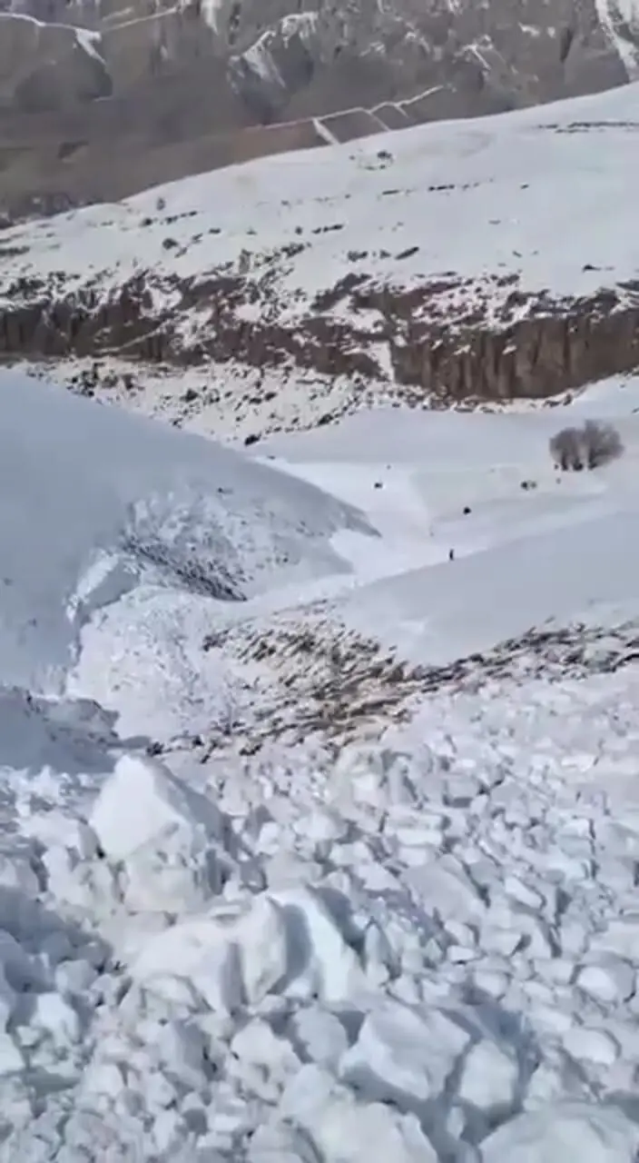 ادامه تلاشها برای یافتن پیکر کوهنوردان زیر ۱۰ متر برف