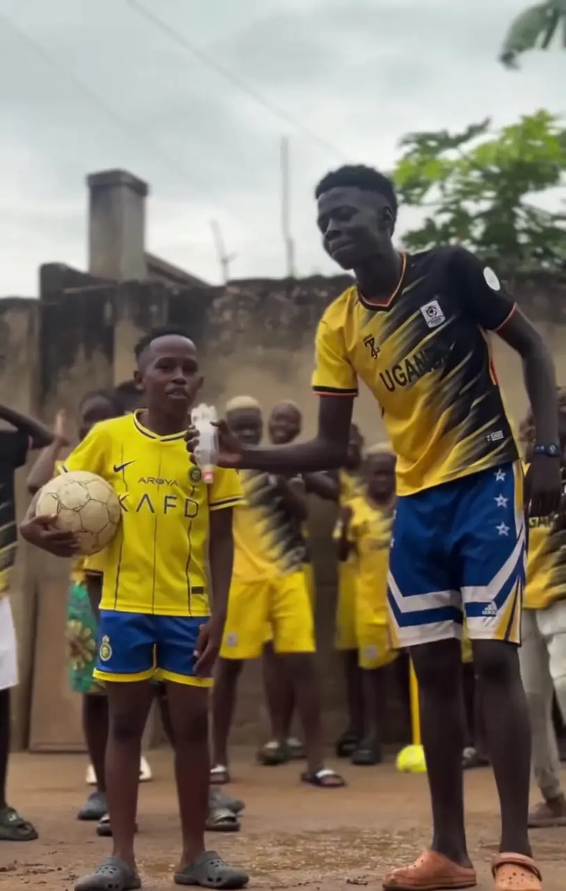 ویدئو: شادی کودکان با پیراهن النصر و جشن «‏SIUU‏» به سبک رونالدو‏