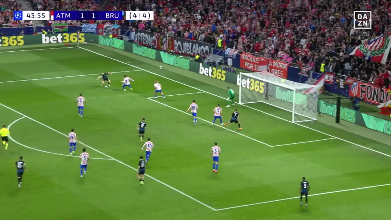 ویدئو: خلاصه بازی اتلتیکو مادرید 4-1 کلوب بروژ