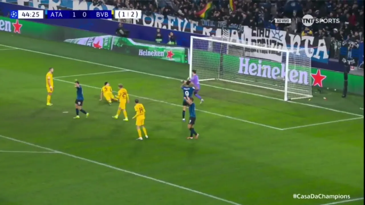 ویدیو: گل دوم آتالانتا به دورتموند توسط داوید زاپاکاستا