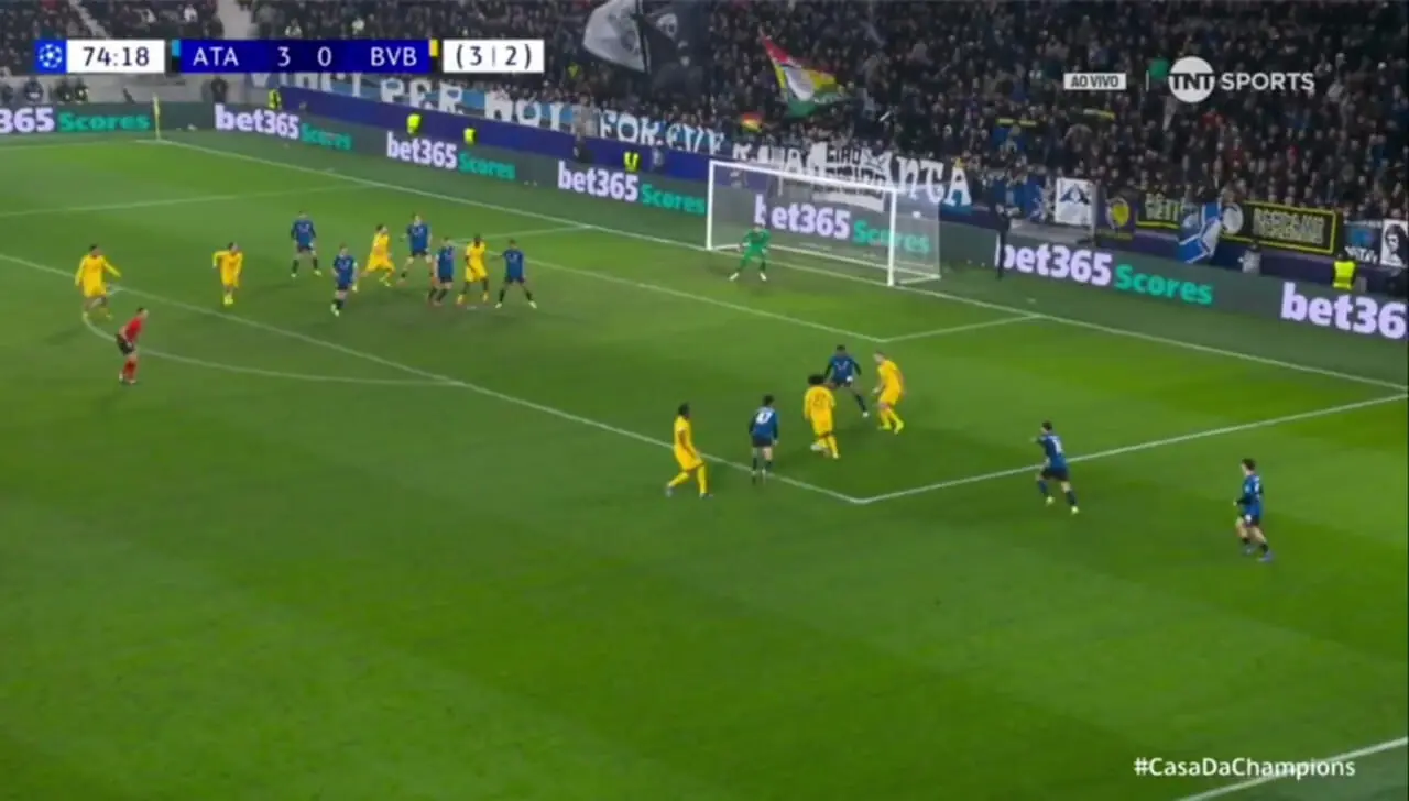 ویدیو: گل اول دورتموند به آتالانتا توسط آدیمی