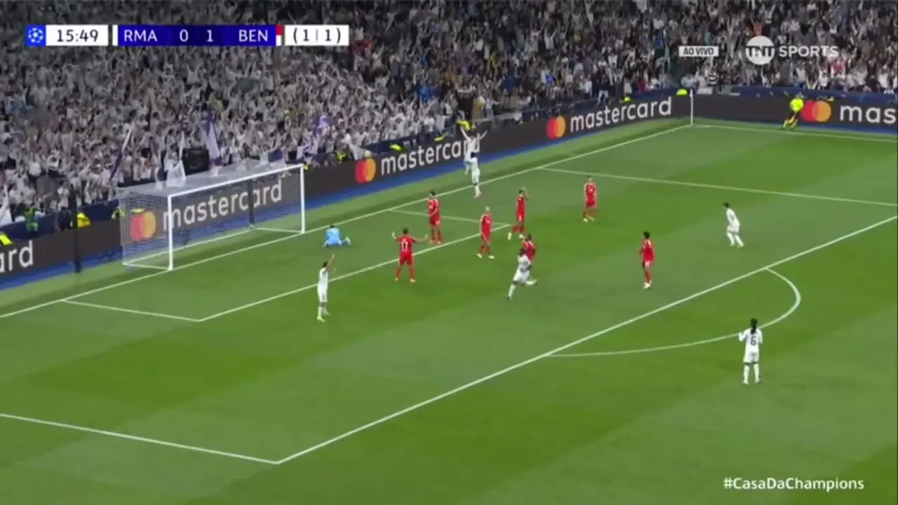 ویدیو: گل اول رئال مادرید به بنفیکا توسط شوامنی