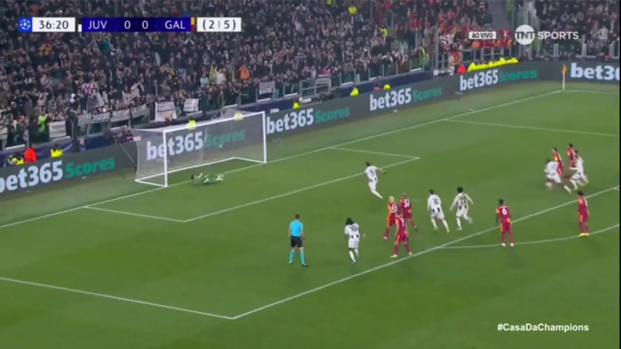 ویدیو: گل اول یوونتوس به گالاتاسرای توسط لوکاتلی