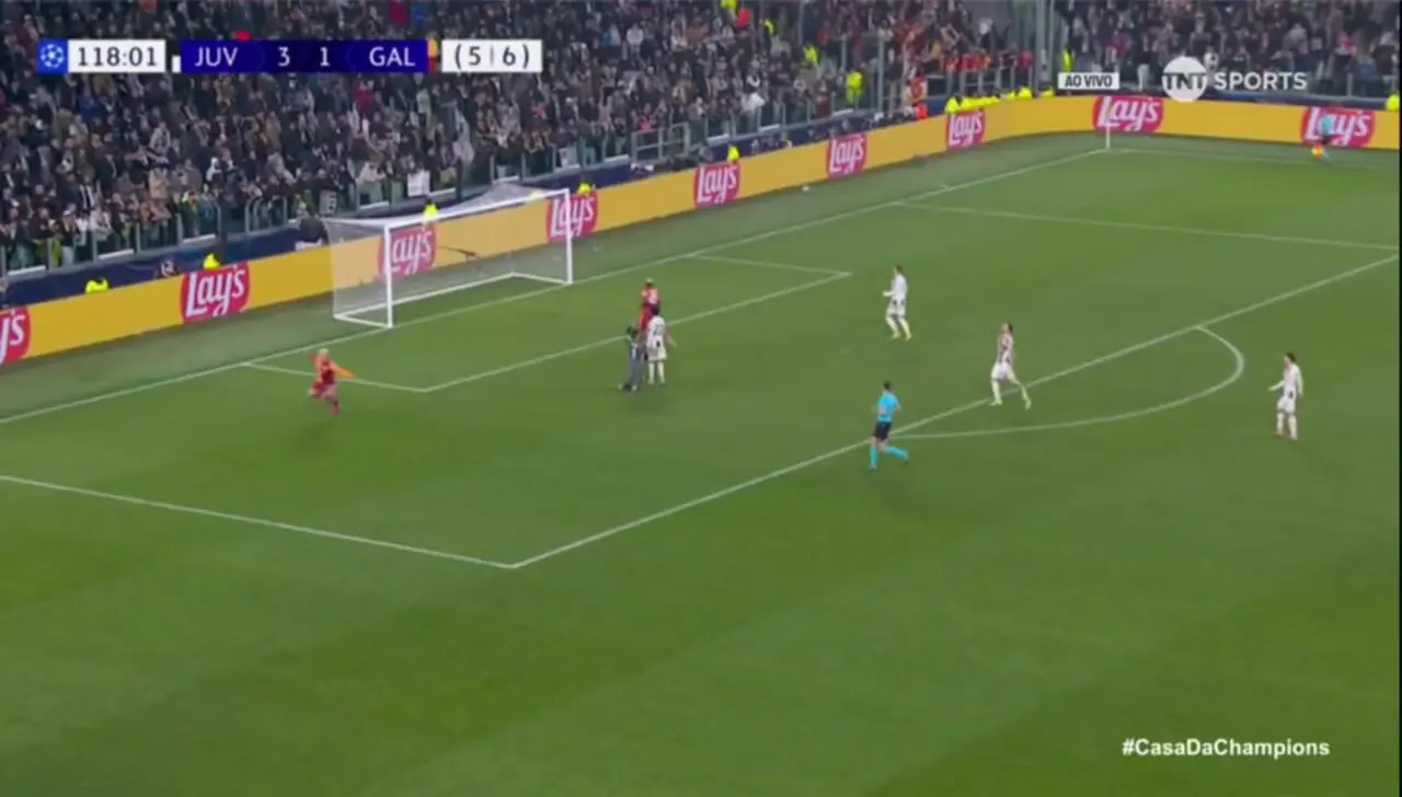 ویدیو: گل دوم گالاتاسرای به یوونتوس توسط باریس آلپر ایلماز