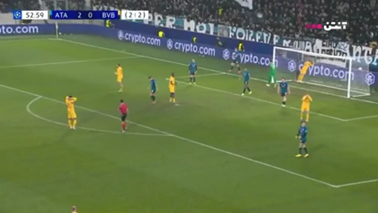 خلاصه بازی آتالانتا و دورتموند