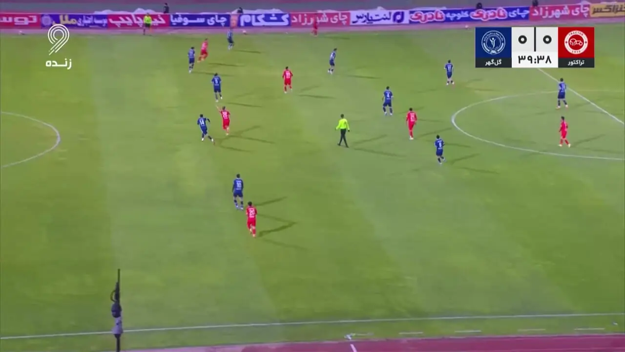 ویدیو: گل اول تراکتور به گل گهر توسط هاشم نژاد