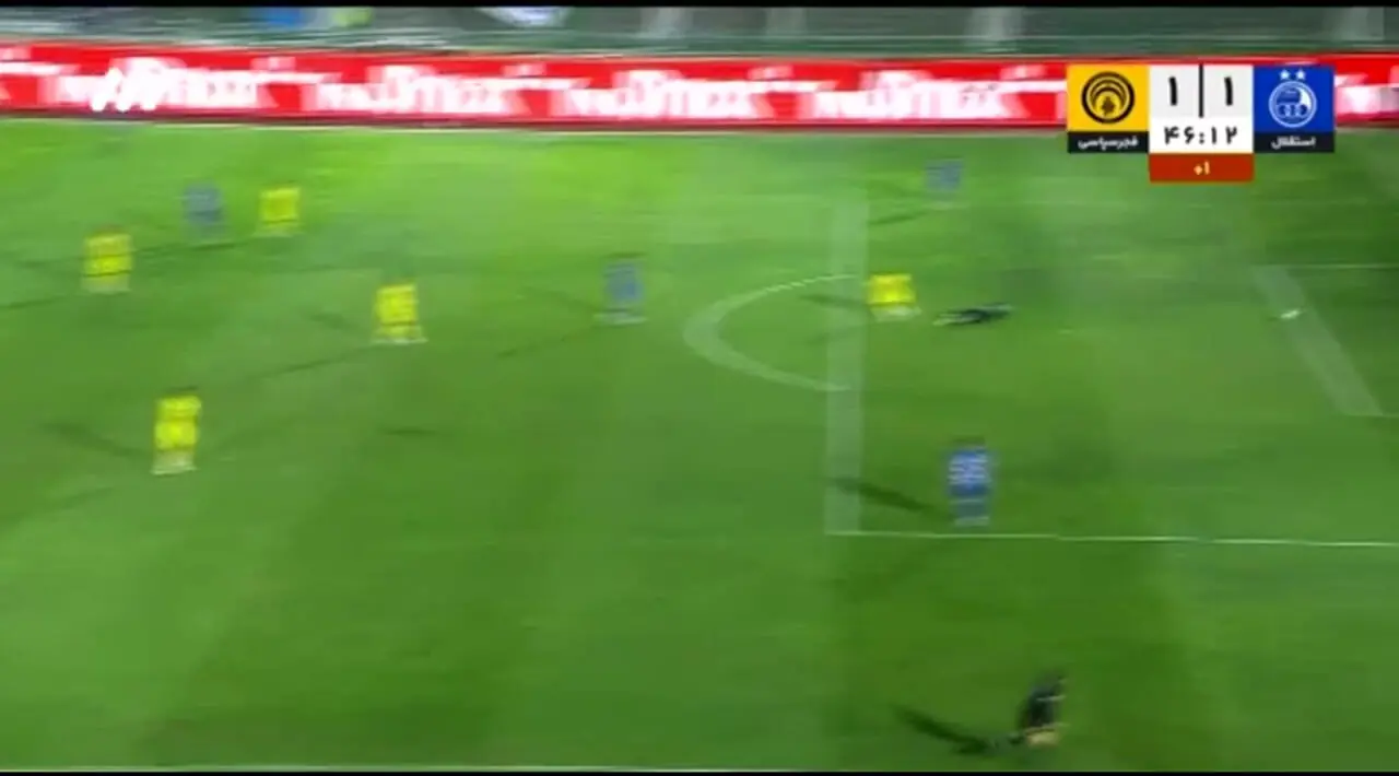 ویدیو: گل اول فجرسپاسی به استقلال توسط مهدی شریفی