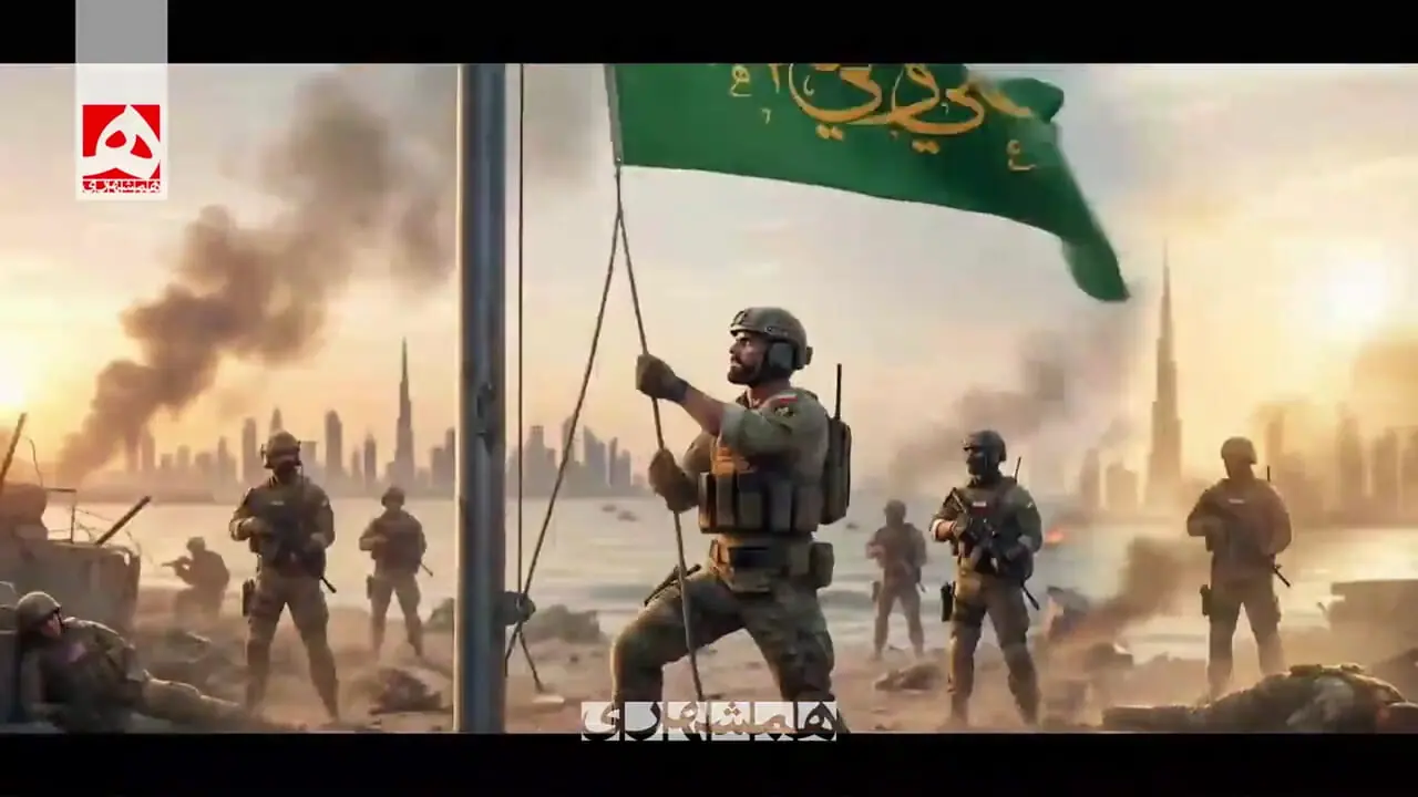 آیت الله مجتبی خامنه‌ای در اتاق عملیات